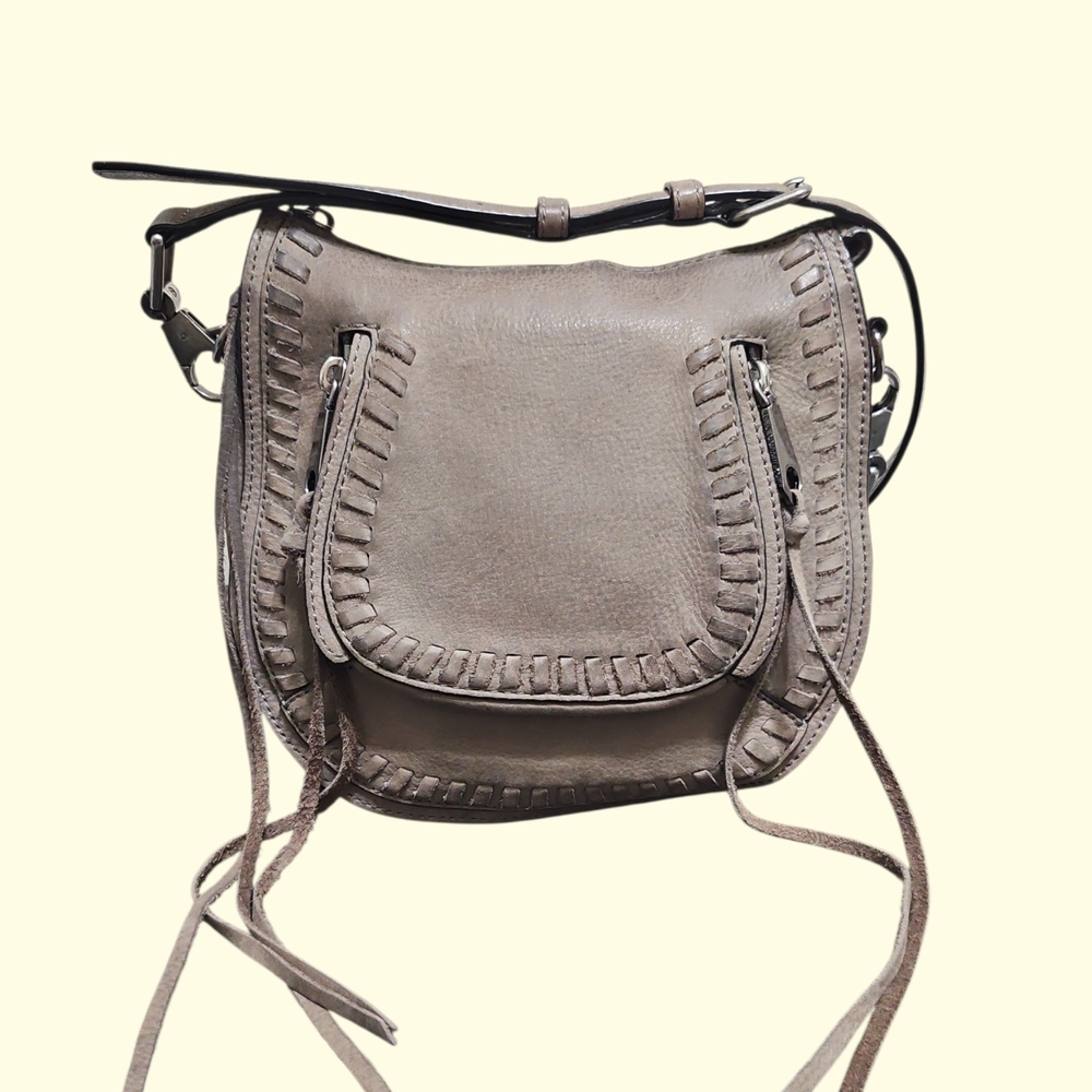 Rebecca Minkoff Vanity Leather Saddle Bag